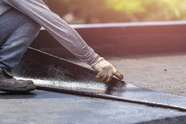 Professional Waterproofing technician working in Allenhurst, NJ